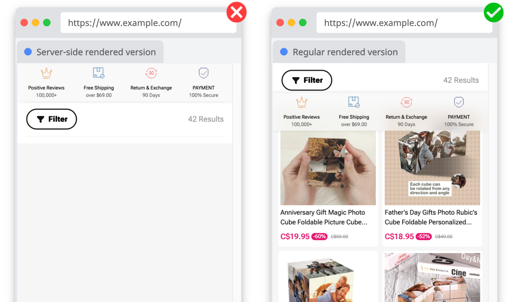 Deliver fully rendered version of your pages to bots with Crawlably Deliver fully rendered version of your pages to bots with Crawlably